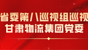  省委第八巡視組巡視甘肅省國際物流集團有限公司黨委工作動員會召開